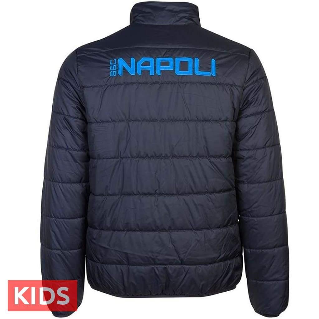 Kids - SSC Napoli soccer training/presentation bomber jacket 2018