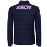 SSC Napoli soccer training/presentation bomber jacket 2020/21 - Kappa - SoccerTracksuits.com