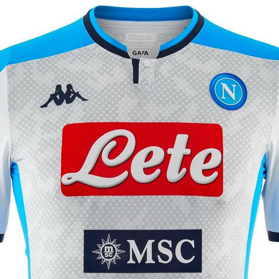 SSC Napoli Away soccer jersey 2019/20 - Kappa - SoccerTracksuits.com