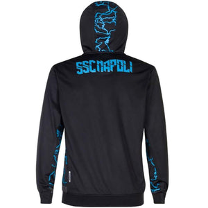 SSC Napoli hooded Special Edition soccer tracksuit 2019/20 camo black - Kappa - SoccerTracksuits.com