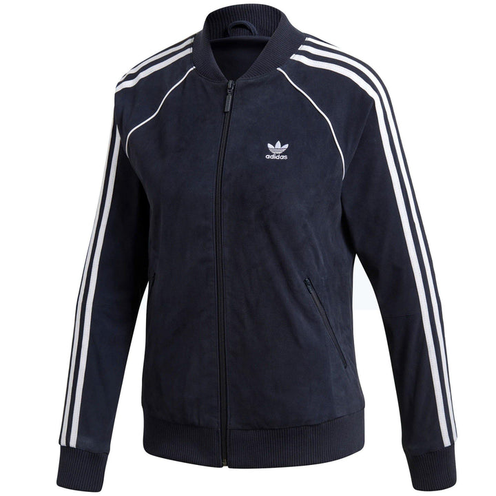 Women's Adidas Suede track jacket Adicolor collection