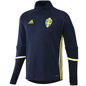 Sweden soccer training technical sweat top 2016/17 - Adidas - SoccerTracksuits.com