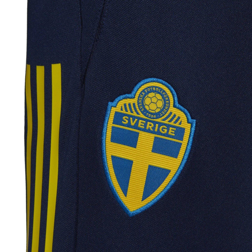 Sweden soccer team training technical tracksuit 2020/21 - Adidas - SoccerTracksuits.com