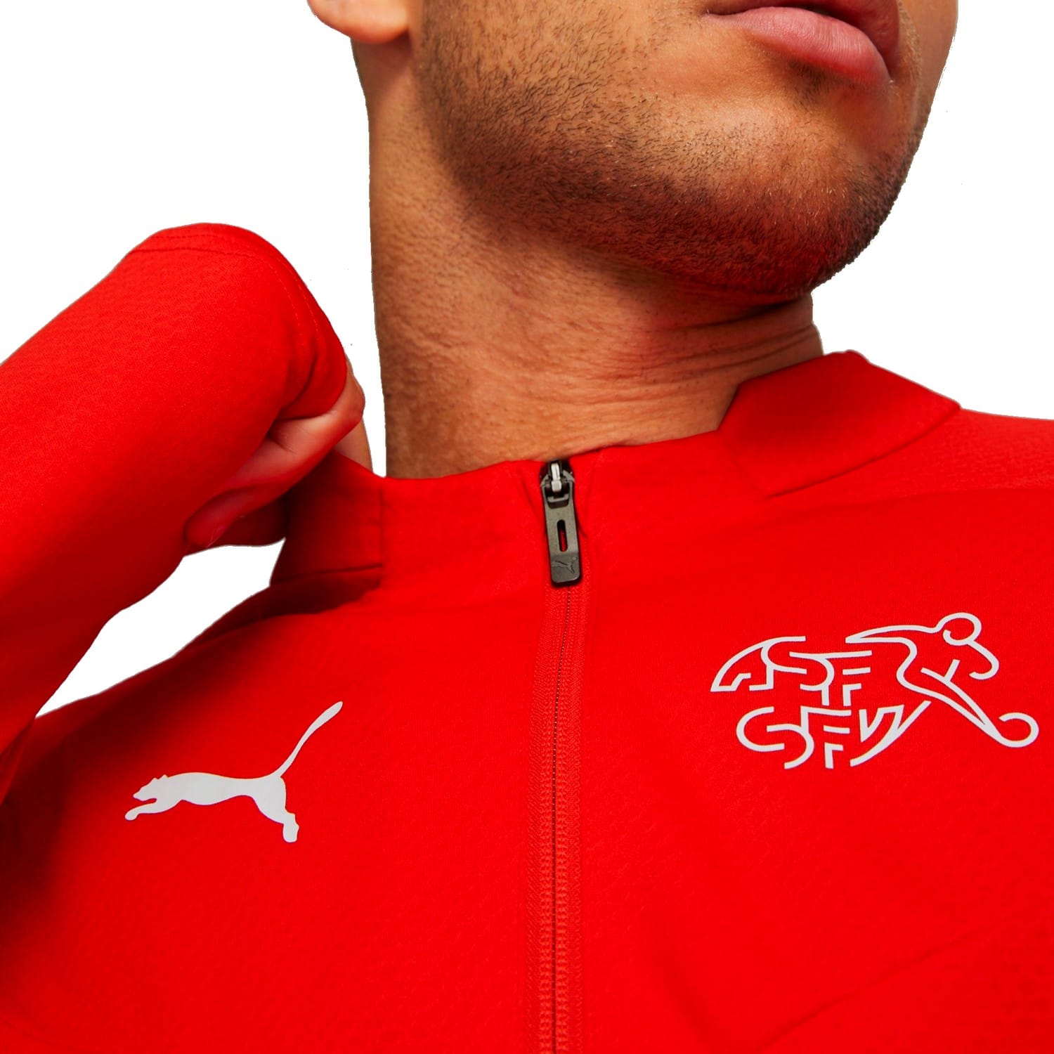  サッカー ジャージ Switzerland national team training technical sweat top 2022/23