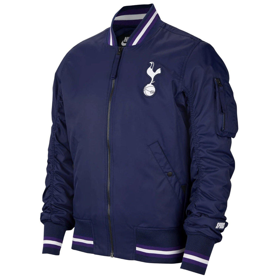 Tottenham Hotspur soccer woven bomber jacket 2019/20 - Nike - SoccerTracksuits.com