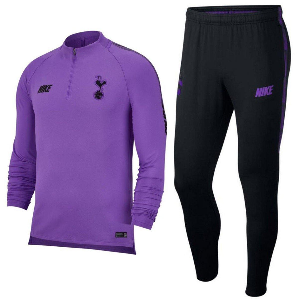 Tottenham Hotspur purple training technical soccer tracksuit 2019 - Nike - SoccerTracksuits.com