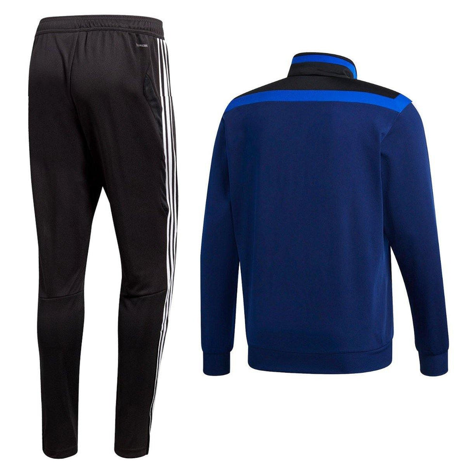 Leicester City navy/black training presentation soccer tracksuit 2019/20 - Adidas - SoccerTracksuits.com