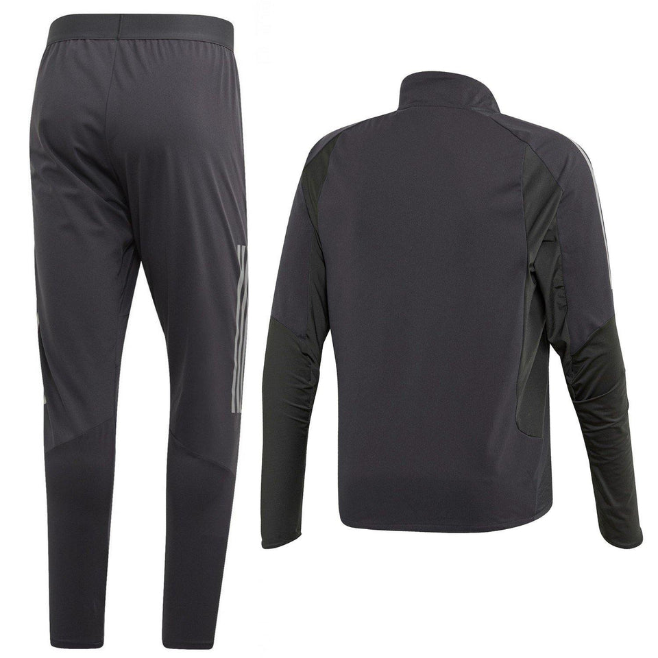 Manchester United training technical soccer tracksuit UCL 2019/20 - Adidas - SoccerTracksuits.com