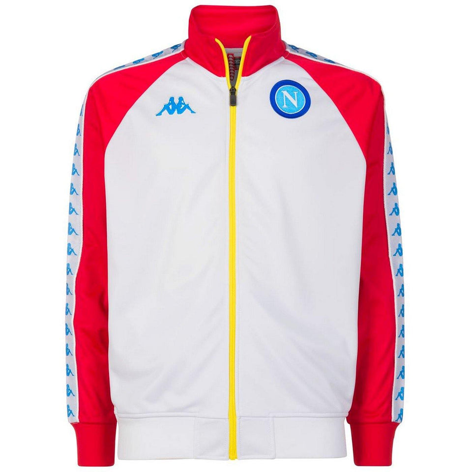 Napoli Limited Edition soccer tracksuit 2018/19 red - Kappa SoccerTracksuits.com