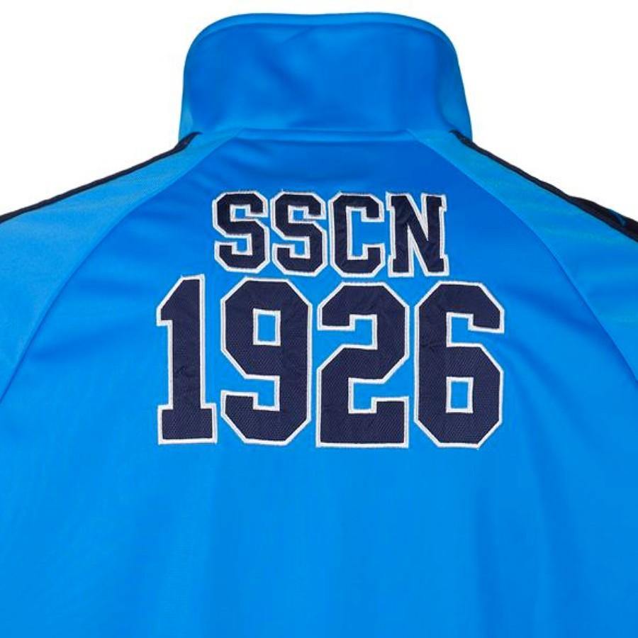 SSC Napoli Limited Edition casual soccer tracksuit 2018/19 light blue - Kappa - SoccerTracksuits.com