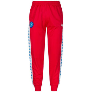 SSC Napoli Limited Edition casual soccer tracksuit 2018/19 red - Kappa - SoccerTracksuits.com