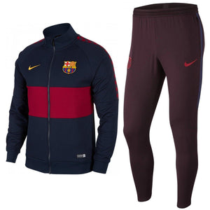 FC Barcelona pre-match presentation soccer tracksuit 2019/20 - Nike - SoccerTracksuits.com