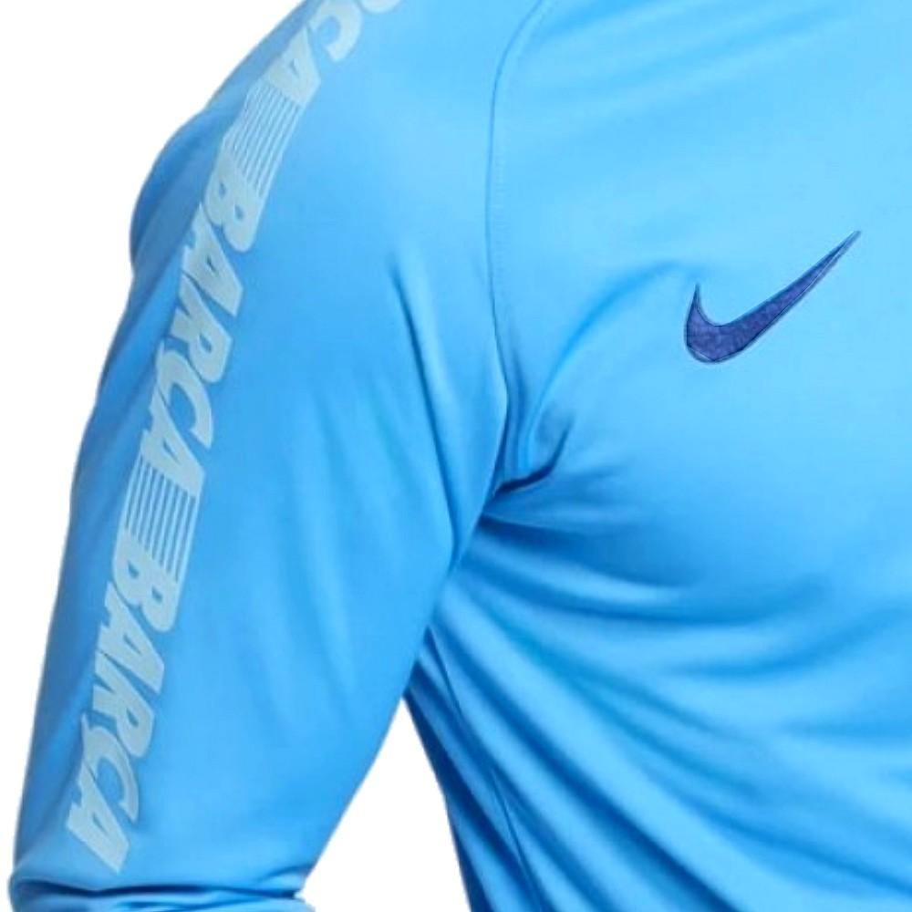 Clancy Cantidad de alquitrán FC Barcelona soccer presentation Tracksuit light blue 2019 - Nike –  SoccerTracksuits.com