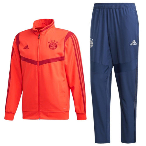 Bayern Munich training presentation Soccer tracksuit 2019/20 - Adidas - SoccerTracksuits.com