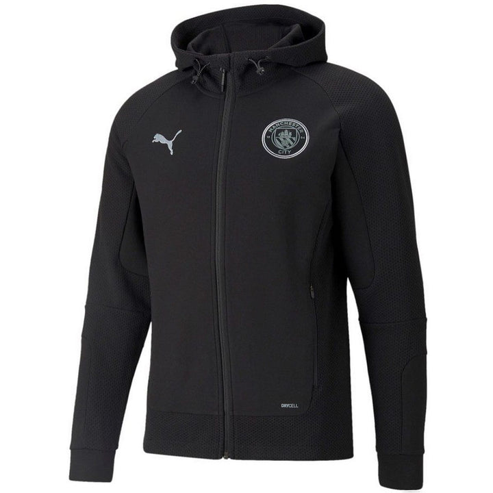 Manchester City hooded Casual presentation tracksuit 2021/22 - Puma