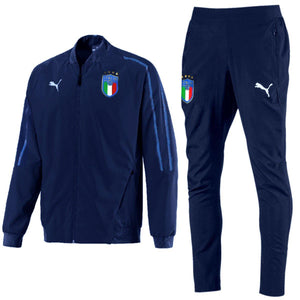 Italy national team presentation Soccer tracksuit 2018/19 - Puma - SoccerTracksuits.com