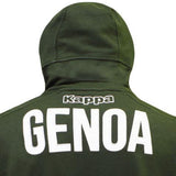 Genoa CFC green/blue hooded presentation soccer tracksuit 2019/20 - Kappa - SoccerTracksuits.com