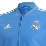 Real Madrid soccer presentation tracksuit light blue 2019 - Adidas - SoccerTracksuits.com