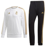 Real Madrid soccer training sweat tracksuit 2019/20 - Adidas - SoccerTracksuits.com