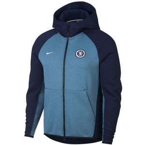 Chelsea FC Tech Fleece presentation soccer jacket 2018/19 - Nike - SoccerTracksuits.com