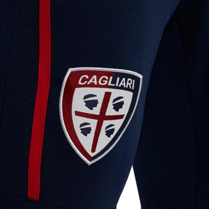 Cagliari Calcio navy training technical soccer tracksuit 2018/19 - Macron - SoccerTracksuits.com