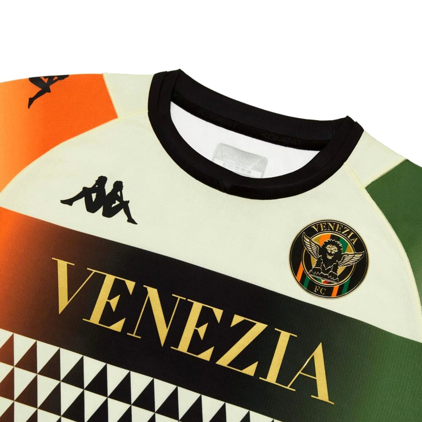 ヴェネツィアFC クリーム アウェイ サッカー ジャージ 2022 - カッパ