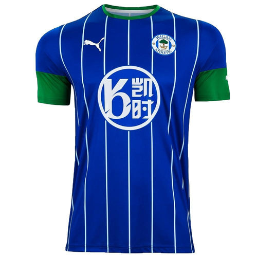 Wigan Athletic Home soccer jersey 2019/20 - Puma - SoccerTracksuits.com