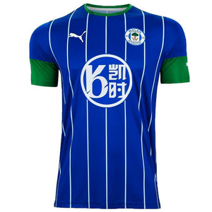 Wigan Athletic Home soccer jersey 2019/20 - Puma - SoccerTracksuits.com
